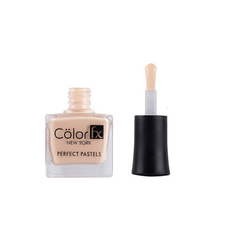 Color Fx Perfect Pastel Glossy Finish 21 Toxin Free Non Yellowing 9 Ml Camel Nail Enamel