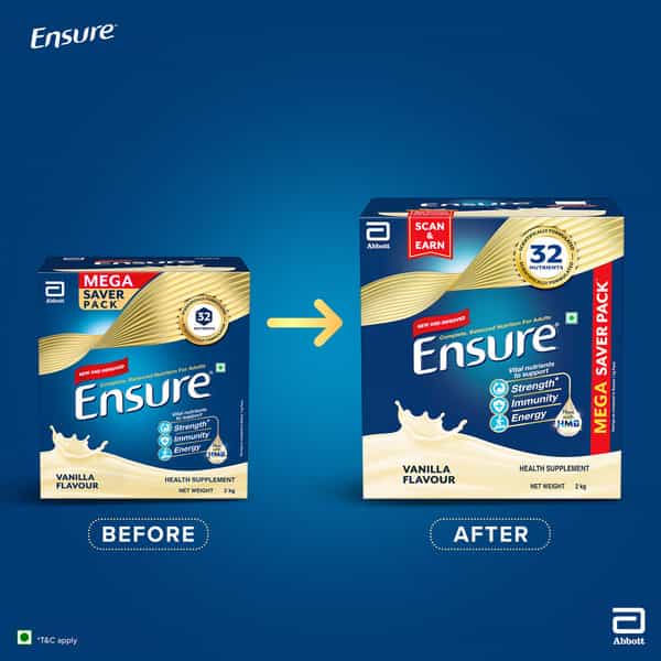 Ensure Health Drink Vanilla - 2Kg Box