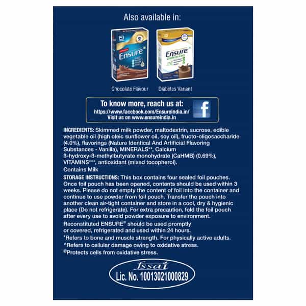 Ensure Health Drink Vanilla - 2Kg Box
