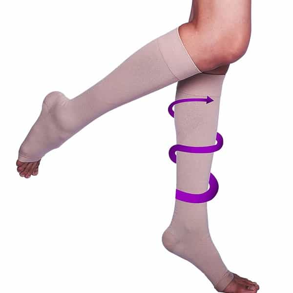 Sorgen Royale Compression Stockings Class || - Below Knee Length: Size - Xlarge