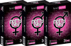 Nottyboy 3Inone - Ribbed Dotted Contoured Multi Textured Condoms 30
