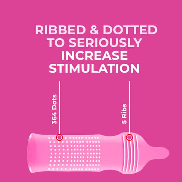 Nottyboy 3Inone - Ribbed Dotted Contoured Multi Textured Condoms 30