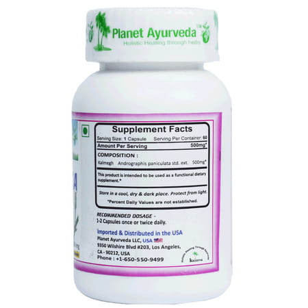 Planet Ayurveda Indian Echinacea - 60 Capsules