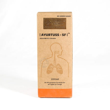 Forest Secrets Ayurtuss Cough Syrup | No Added Sugar| For All Types Of Cough | Non-Drowsy-200ml