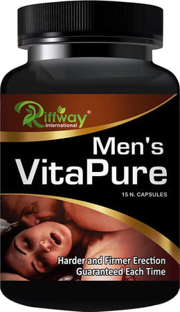Men'S Vita Capsule For Helps To Reduce Weakness In Male Organ Stable Harder Strength (15 Capsules)
