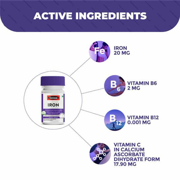 Swisse Ultiboost Iron Tablet 30 No's