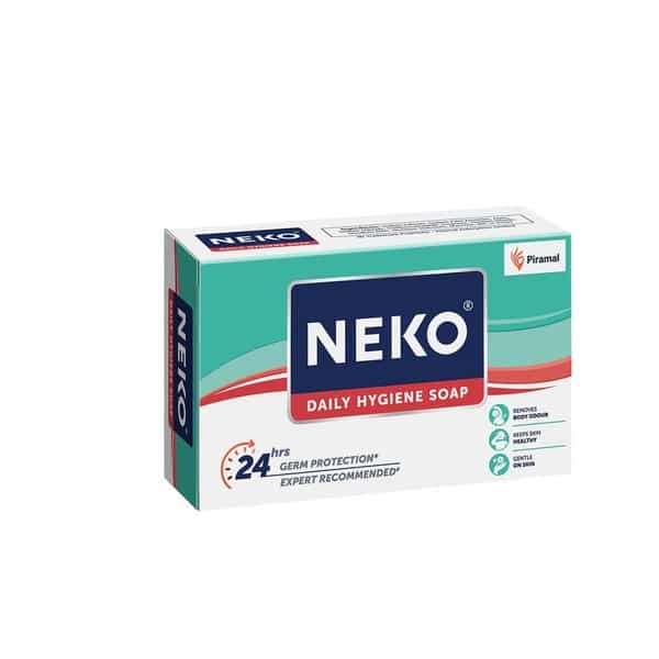 Neko Daily Hygiene Soap 24 Hours Germ Protection - 100G (Pack Of 2)