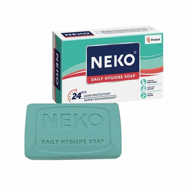Neko Daily Hygiene Soap 24 Hours Germ Protection - 100G (Pack Of 2)