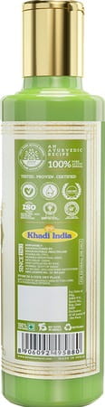 Khadi Natural Aloevera Seabuckthorn Cleanser Shampoo Sulphate Paraben Free 210 Ml