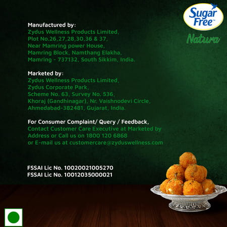 Sugar Free Natura Sweetener Pellets Bottle Of 100