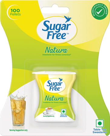 Sugar Free Natura Sweetener Pellets Bottle Of 100