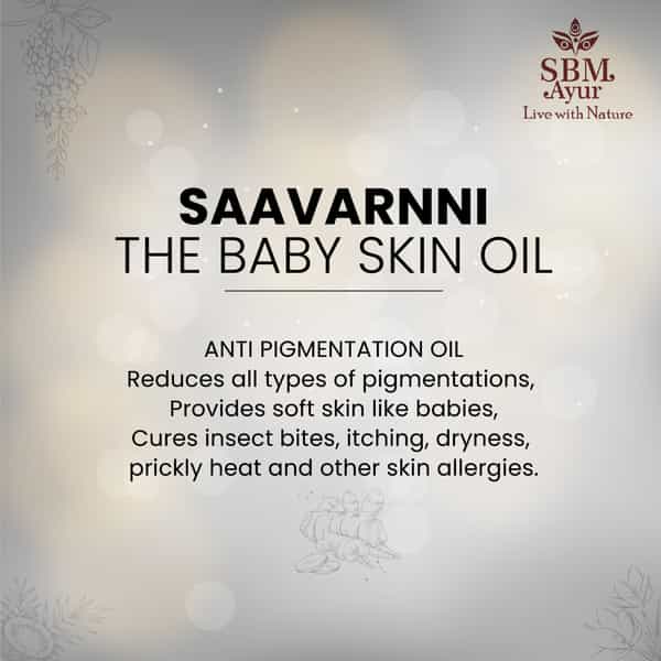 Sbm Saavarnni Baby Skin Oil 100Ml
