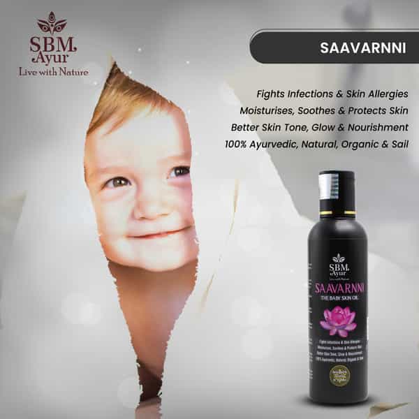 Sbm Saavarnni Baby Skin Oil 100Ml