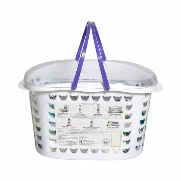 Himalaya Happy Baby Gift Basket (7 In 1) (White)
