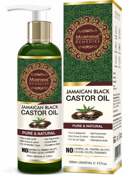 Morpheme Remedies Jamaican Black Castor Oil -Pure Oil 120Ml