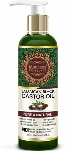 Morpheme Remedies Jamaican Black Castor Oil -Pure Oil 120Ml