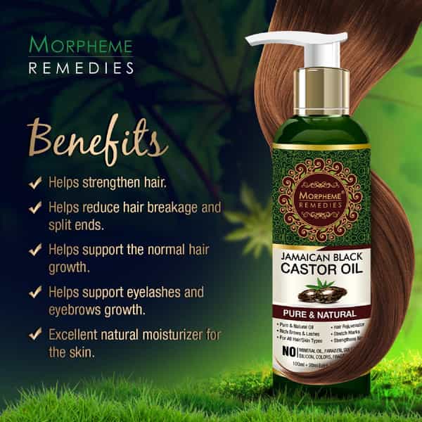 Morpheme Remedies Jamaican Black Castor Oil -Pure Oil 120Ml