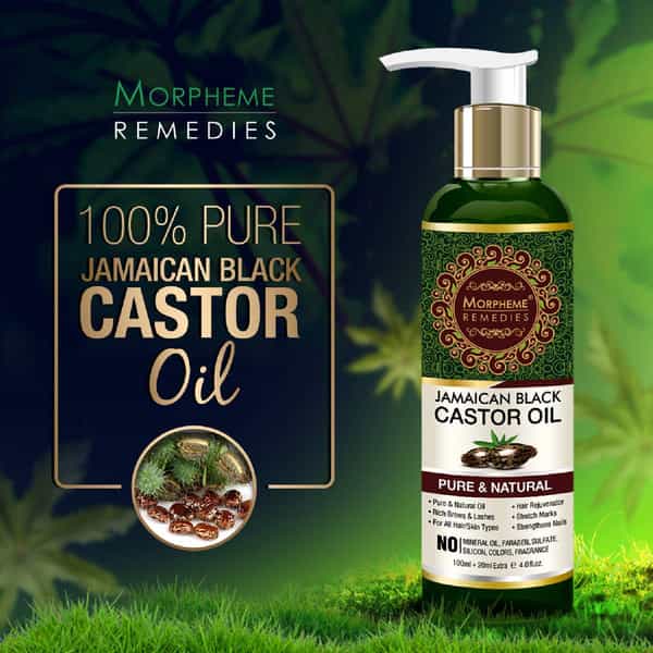 Morpheme Remedies Jamaican Black Castor Oil -Pure Oil 120Ml