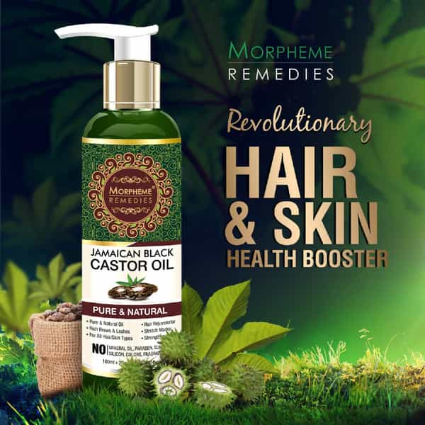 Morpheme Remedies Jamaican Black Castor Oil -Pure Oil 120Ml