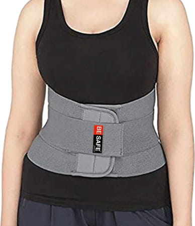 Besafe Forever Ls Support Waist Belt For Lower Back Pain | Grey | Xxl