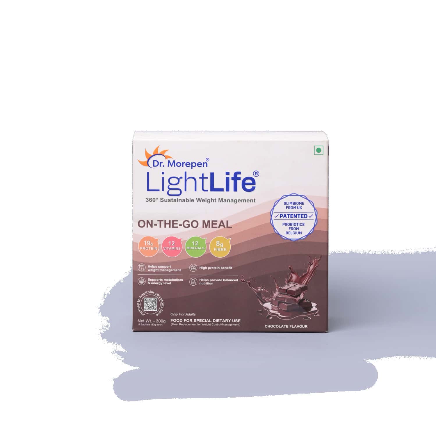 Lightlife Power Plan | On-the-go Meal & Pre-meal Nutrition Mix | 5g X10 Sachets & 60g X 5 Sachets