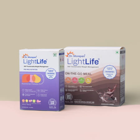 Lightlife Power Plan | On-The-Go Meal & Pre-Meal Nutrition Mix | 5g X10 Sachets & 60g X 5 Sachets