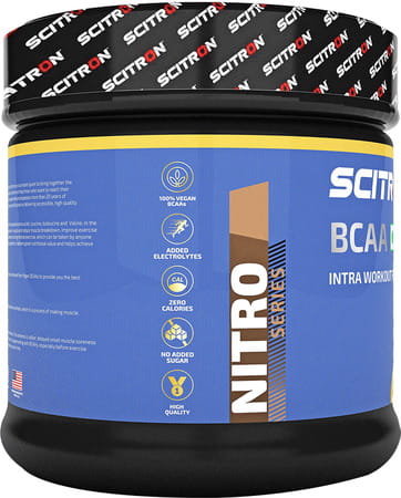 Scitron Nitro Series Bcaa Intra Workout Fuel - 210g (Green Apple)
