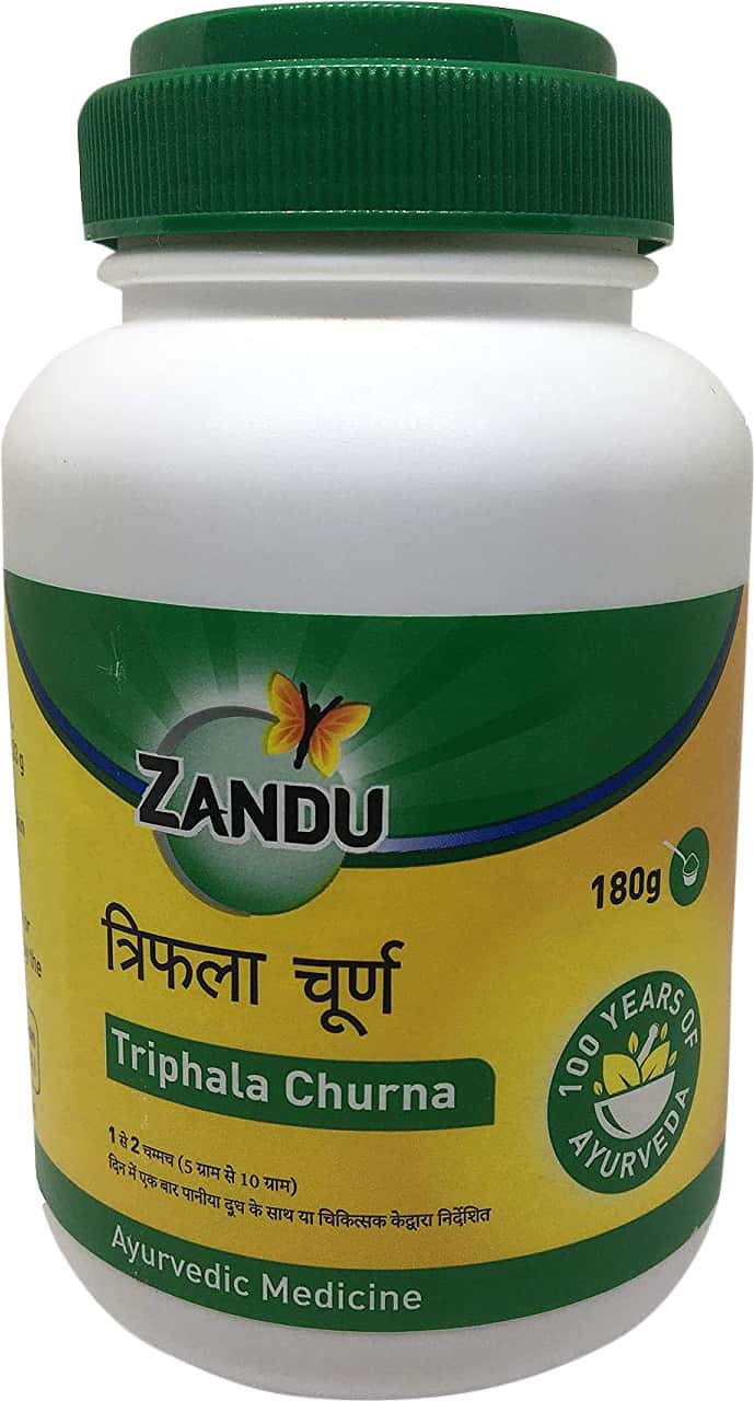 Zandu Triphala Churna Powder 180 Gm