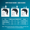 Advind Healthcare Military Grade N99 Mask Without Valve (Kids Blue)