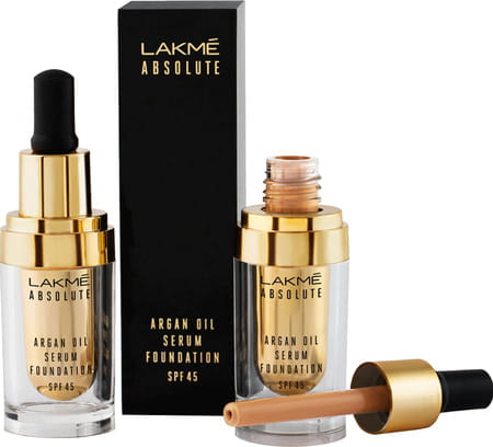 Lakme Absolute Argan Oil Serum Foundation With Spf 45 Natural Light 15 Ml