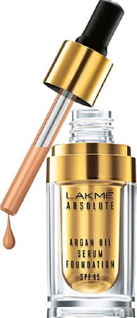 Lakme Absolute Argan Oil Serum Foundation With Spf 45 Natural Light 15 Ml