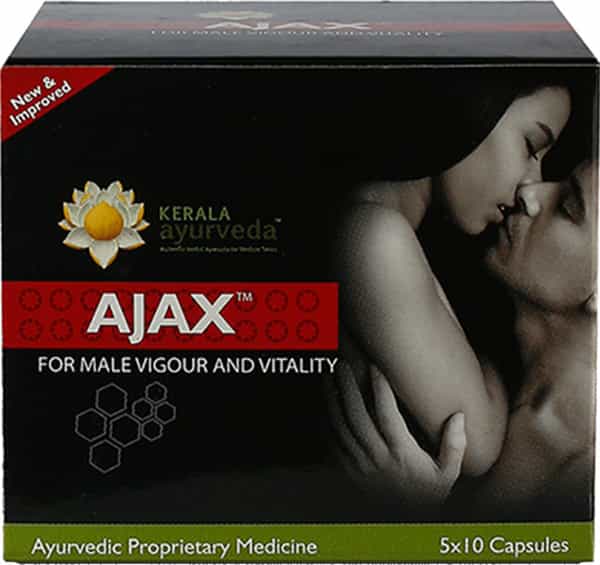 Kerala Ayurveda Ajax Vigor Improvement Capsules Strip Of 10 'S
