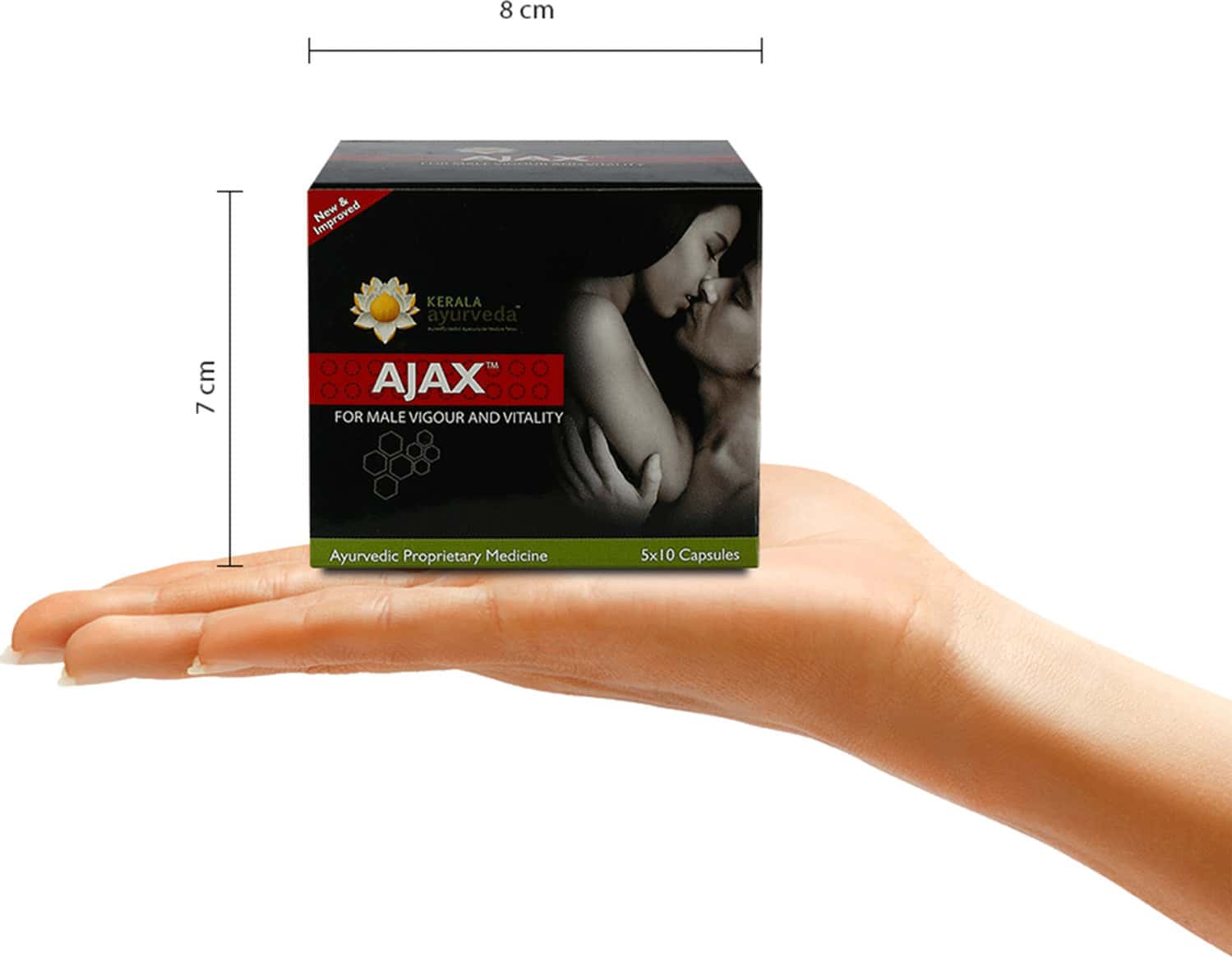 Buy KERALA AYURVEDA AJAX VIGOR IMPROVEMENT CAPSULES STRIP OF 10 'S