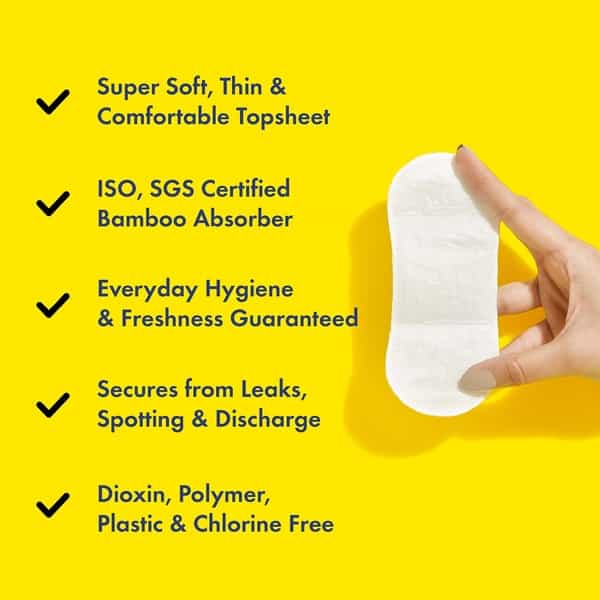 Heyday Natural & Organic Panty Liners (25 Liners)