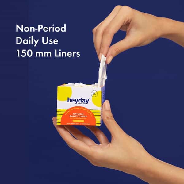 Heyday Natural & Organic Panty Liners (25 Liners)