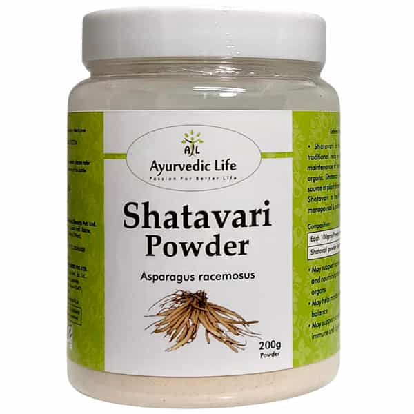 Al-Ayurvedic Life Shatavari Powder 200 Gms Pack Of 4