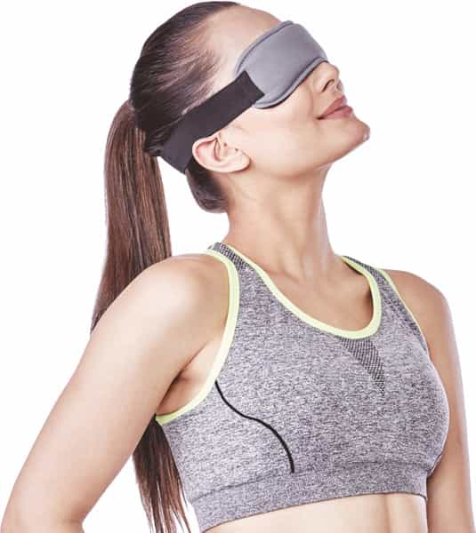 Vissco Eye Mask (Cool Gel)| Eye Relaxing Mask For Puffy Tired Eyes | Dark Circles & Dry Eyes(Grey)