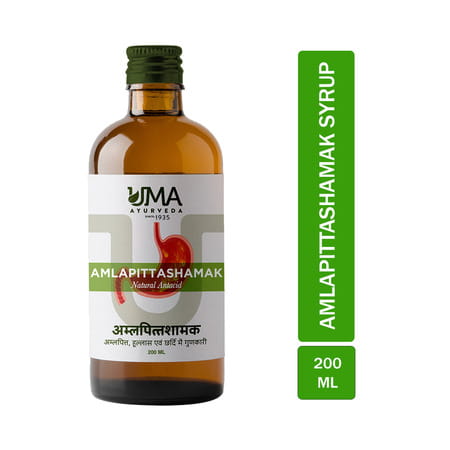 Uma Ayurveda Amlapittashamak Syrup Ayurvedic Syrup 200 Ml