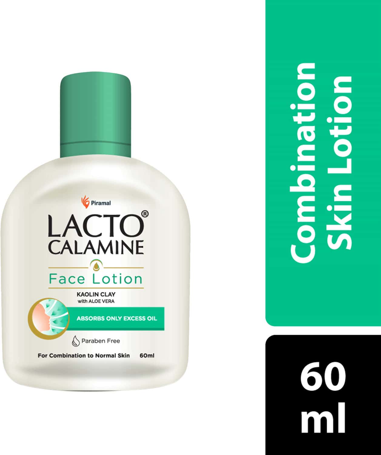 Lacto Calamine Face Lotion Kaolin Clay With Aloe Vera Normal Skin 60 Ml