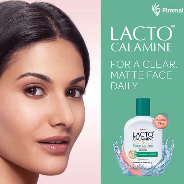 Lacto Calamine | Face Lotion | Kaolin Clay With Aloe Vera | Combination To Normal Skin | 60 Ml