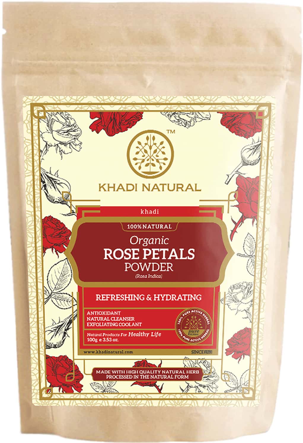 Buy ROSE PETALS POWDER 100GM Online & Get Upto 60% OFF at PharmEasy