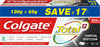 Colgate Total Whole Mouth Health Antibacterial Toothpaste - 185G (Charcoal Deep Clean Saver Pack)