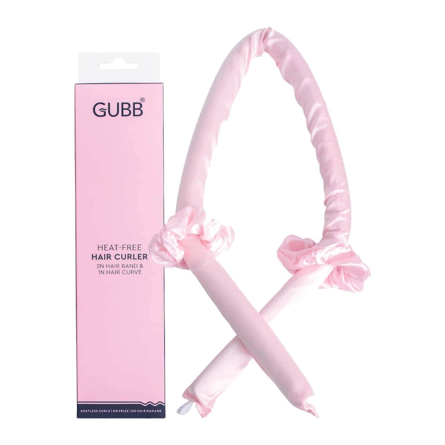 Gubb Heat Free Hair Curler (2n Hair Band & 1n Hair Curve)