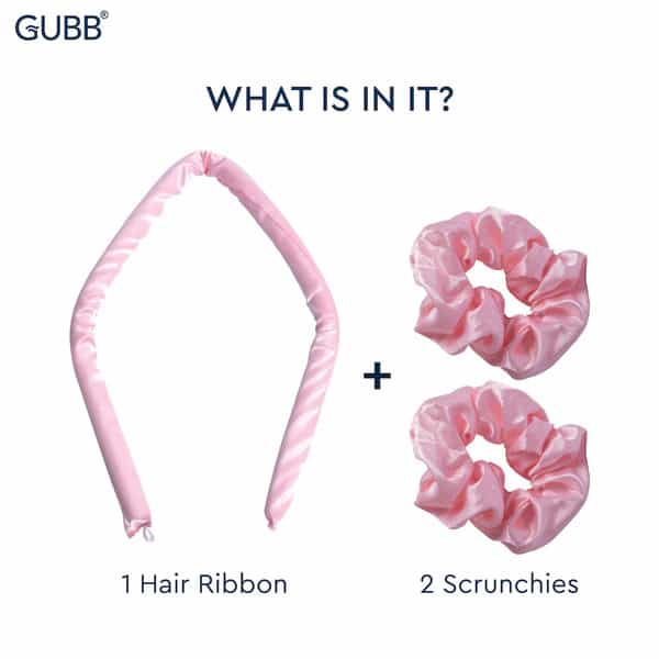 Gubb Heat Free Hair Curler (2N Hair Band & 1N Hair Curve)