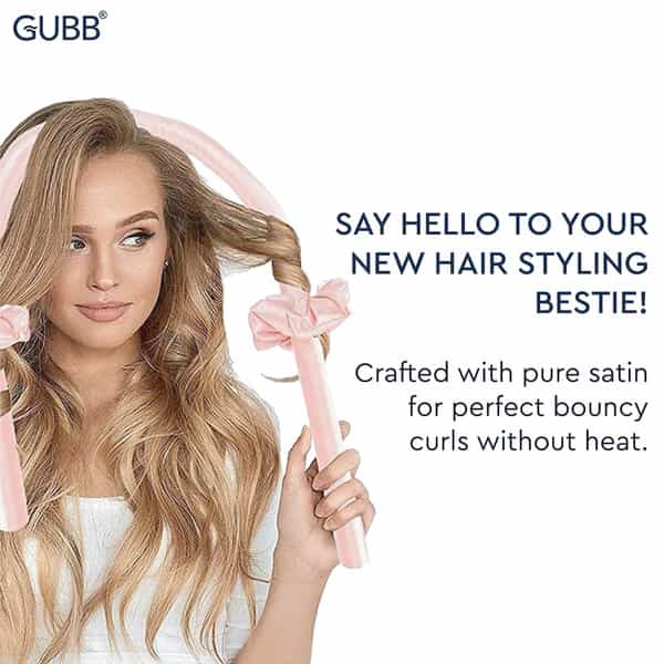 Gubb Heat Free Hair Curler (2N Hair Band & 1N Hair Curve)