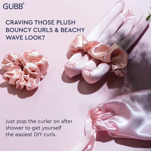 Gubb Heat Free Hair Curler (2N Hair Band & 1N Hair Curve)