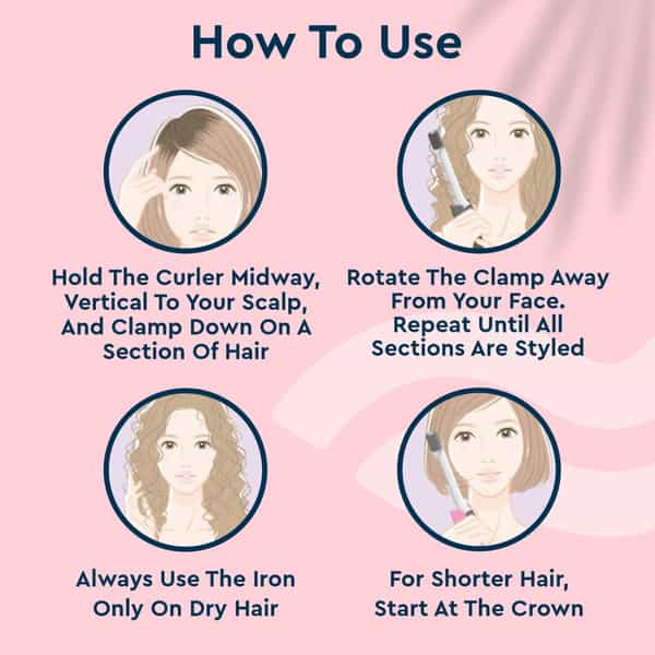 Gubb Heat Free Hair Curler (2N Hair Band & 1N Hair Curve)