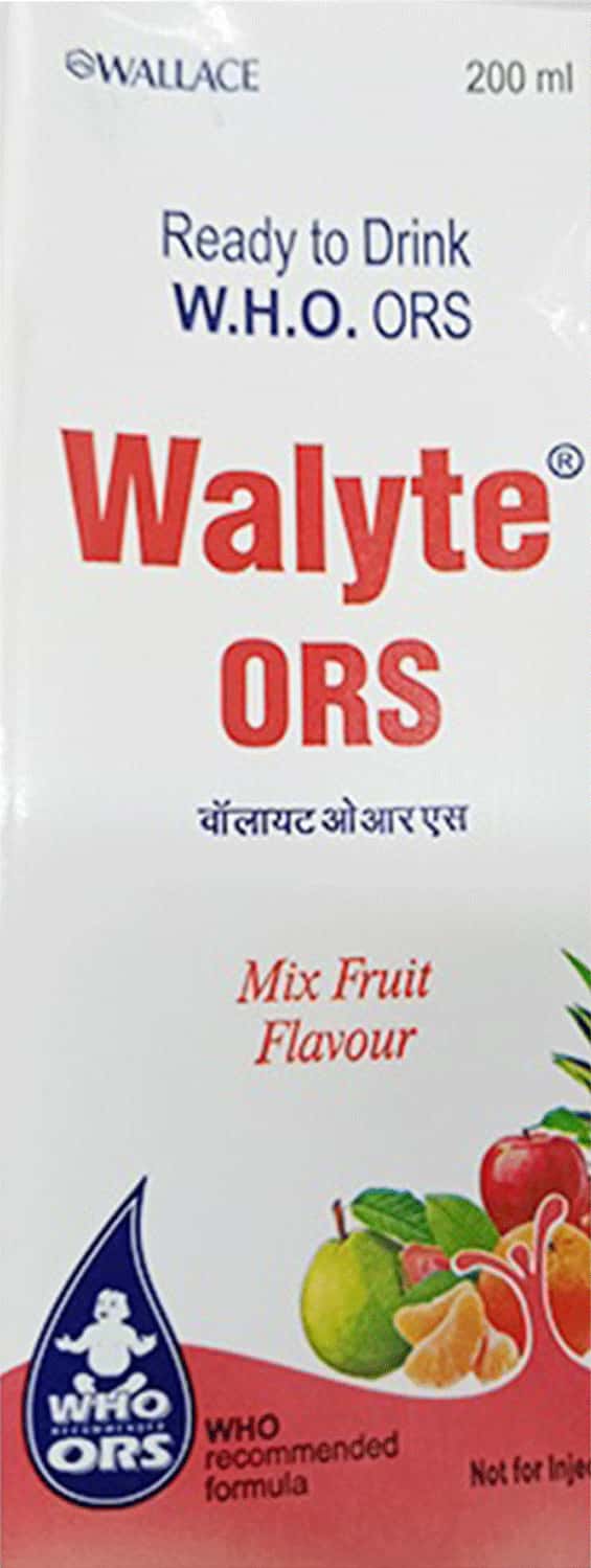 Walyte Ors (W.H.O) Mix Fruit Flavour Tetrapack Of 200 Ml