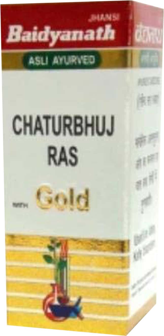 Baidyanath Chaturbhuj Ras Tablet 10