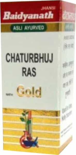 Baidyanath Chaturbhuj Ras Tablet 10